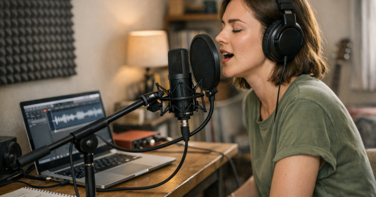Record and Export Your First Complete Vocal Performance in One Evening