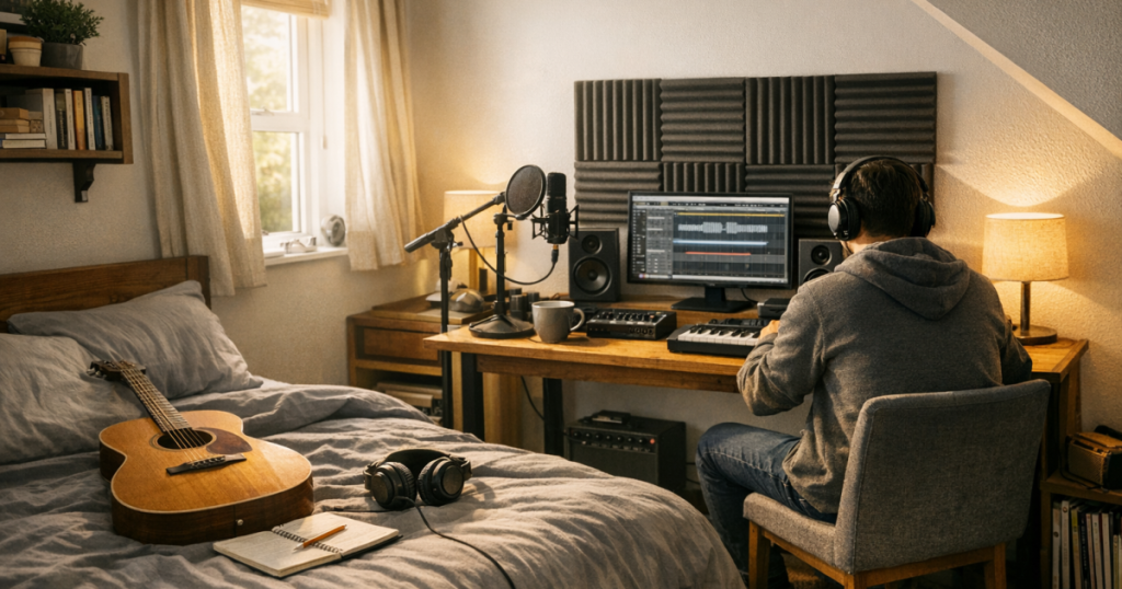 From Bedroom Idea to Finished Recording: Songs, Podcasts and Voice Projects at Home